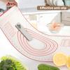 Oversize 80/70/60cm Silicone Baking Mat Rolling Kneading Pad Pastry Tools Crepes Pizza Dough Non-Stick Silicone Mat For Kitchen