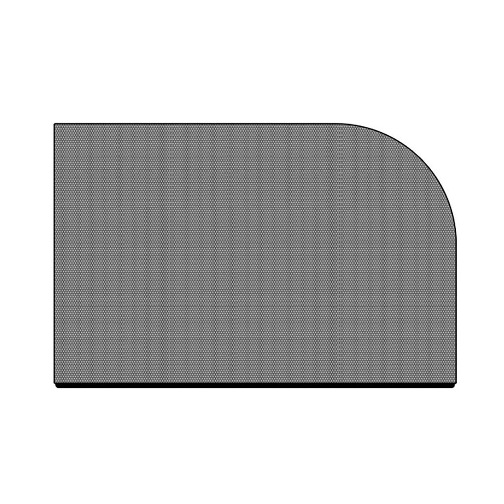 Car Window Breathable Mesh Sun Shield Black Lightweight Flexible Portable UV Protection Curtain for Auto