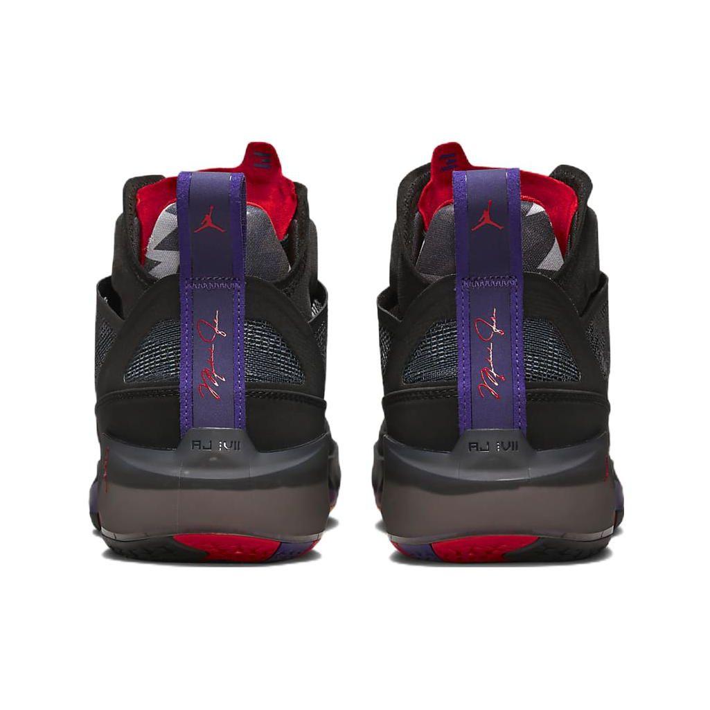 Мужские кроссовки Air Jordan 37 Raptors Black True-Red Club-Purple DD6958-065 42 — фото 5
