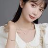 Bow Half Bracelet Bracelet Female Korean Versatile Niche Exquisite High-end Ins Style Jewelry Female