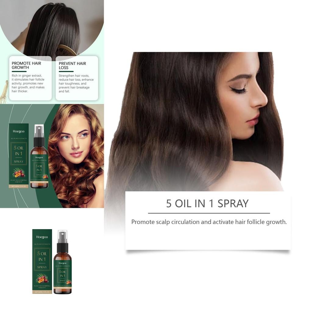 Hoegoa Herbal Nourishing Hair Spray For Scalp And Hair Follicle Care With Shine