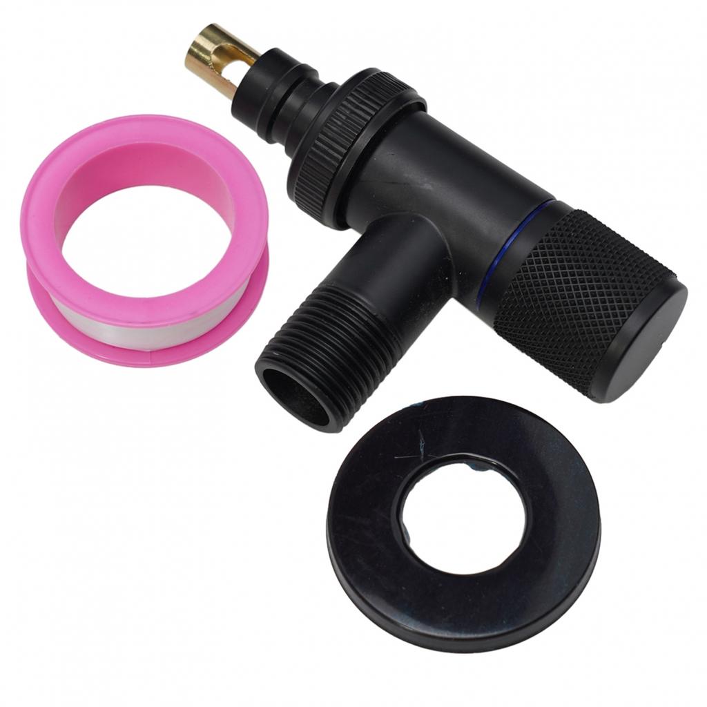 Vinkelventil för varmvattenberedare/duschhuvud G1/2 Vridströmbrytare