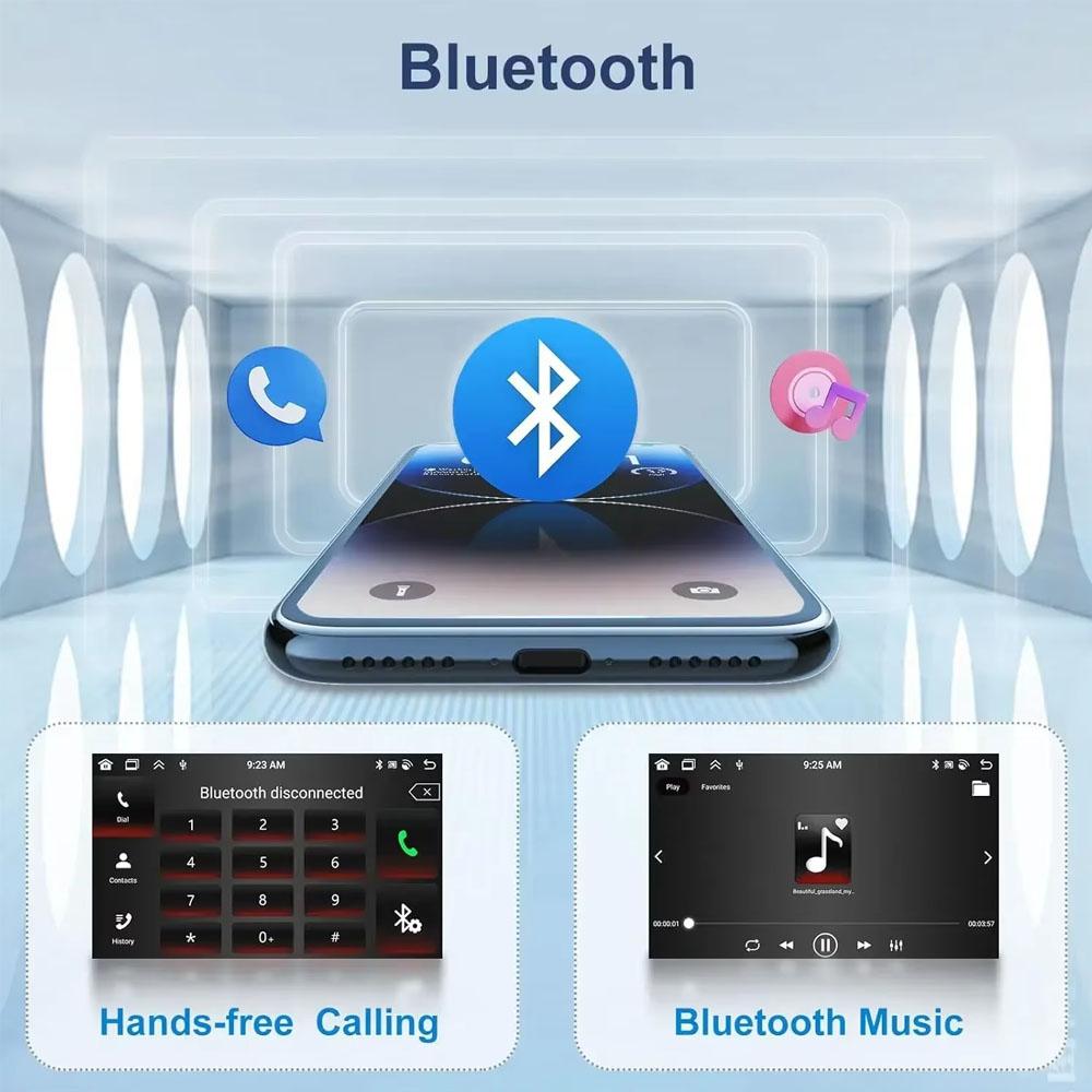 2+32G An-droid 15 Car Radio Carplay GPS Navi KAM Compatible for Hy-u-ndai I30 2006-2011