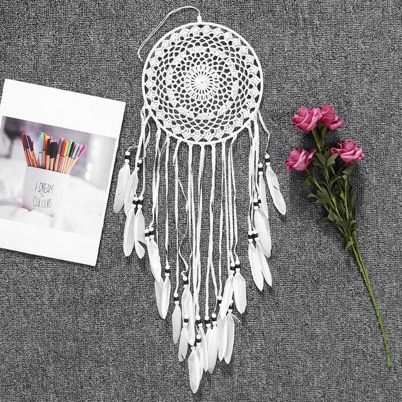 Винтажный ручной работы Ловец снов Автомобиль Дом Подвесное украшение Бусины Украшение Ловец снов топ продаж