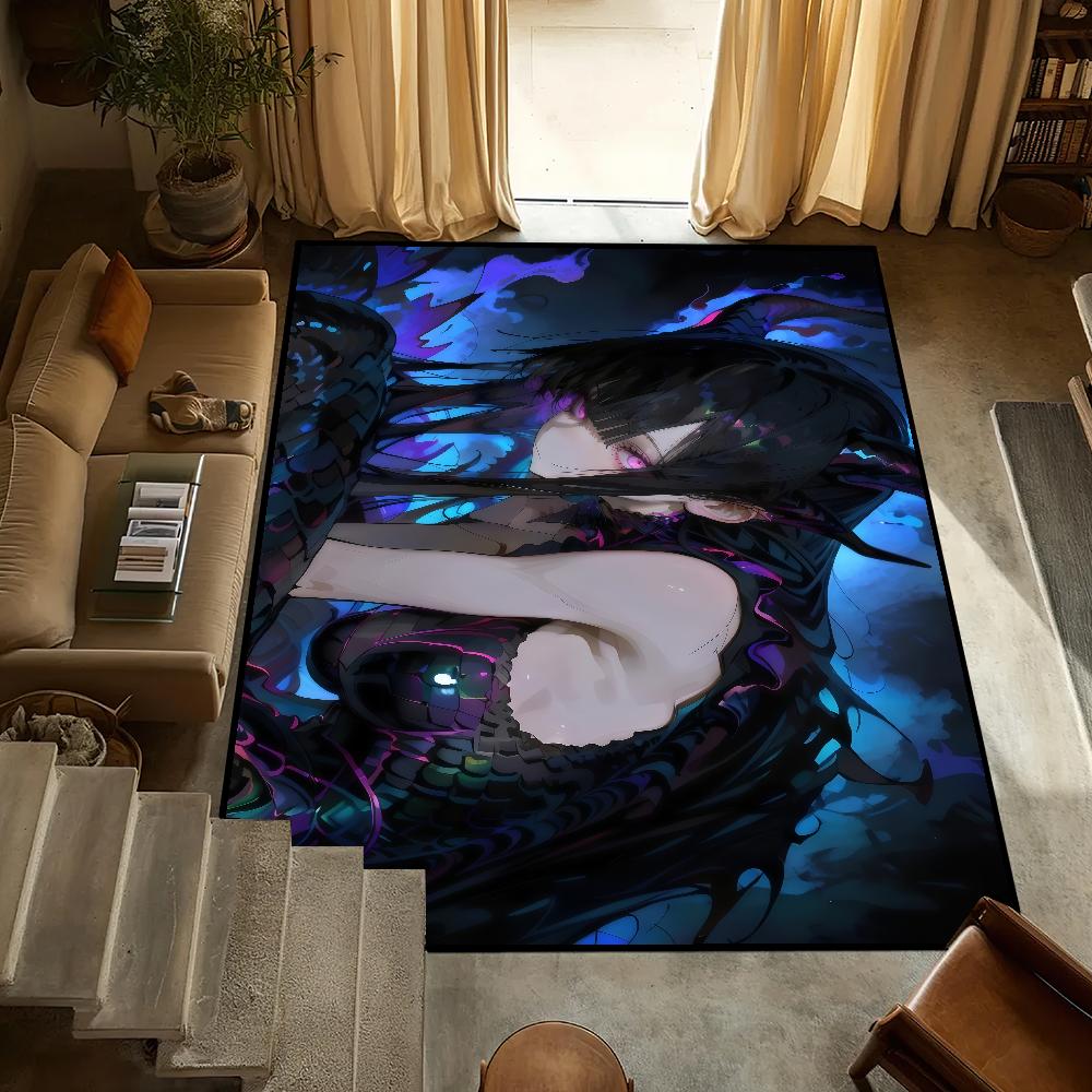 Anime-Mädchen H-Horn Kleiner Teppich Nachttisch Küche Bad Wohnen Zuhause Haus Schlafzimmer Fußmatte Fußabtreter Teppich Dekoration