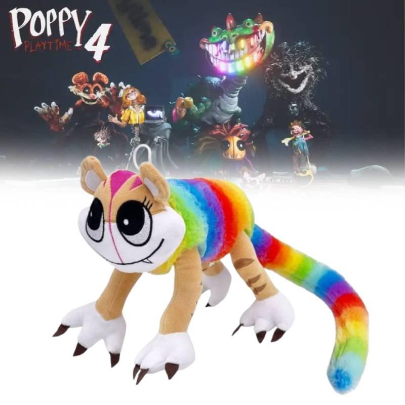 Poppy Chapter Playtime 4 Rainbow Long Tailed Cat Plush Toy Stuffed Doll Gift