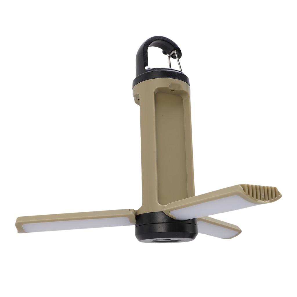 LED Camping Lantern 6 Modes Multifunctional Rechargeable Foldable Camping Light with Hook for Hiking Fishing