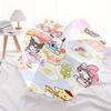 Ice Cream Shop POCHACCO Durable Cartoon Folding Umbrella, Portable 3-Fold Compact Umbrella for Men and Women, Suitable for Travel or Daily Use.Y052