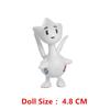 Toys Model New 4-9 CM Pokemon Anime Figure Pikachu Gengar Eevee Series Mew Cartoons Figure Pocket Monster Action Gifts Kids