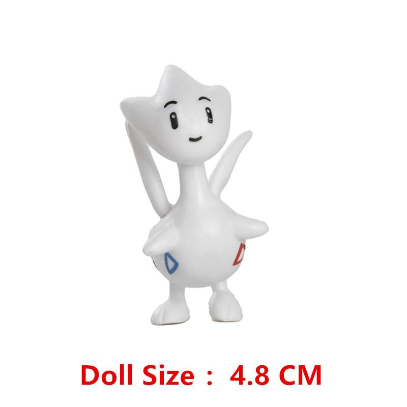 Toys Model New 4-9 CM Pokemon Anime Figure Pikachu Gengar Eevee Series Mew Cartoons Figure Pocket Monster Action Gifts Kids