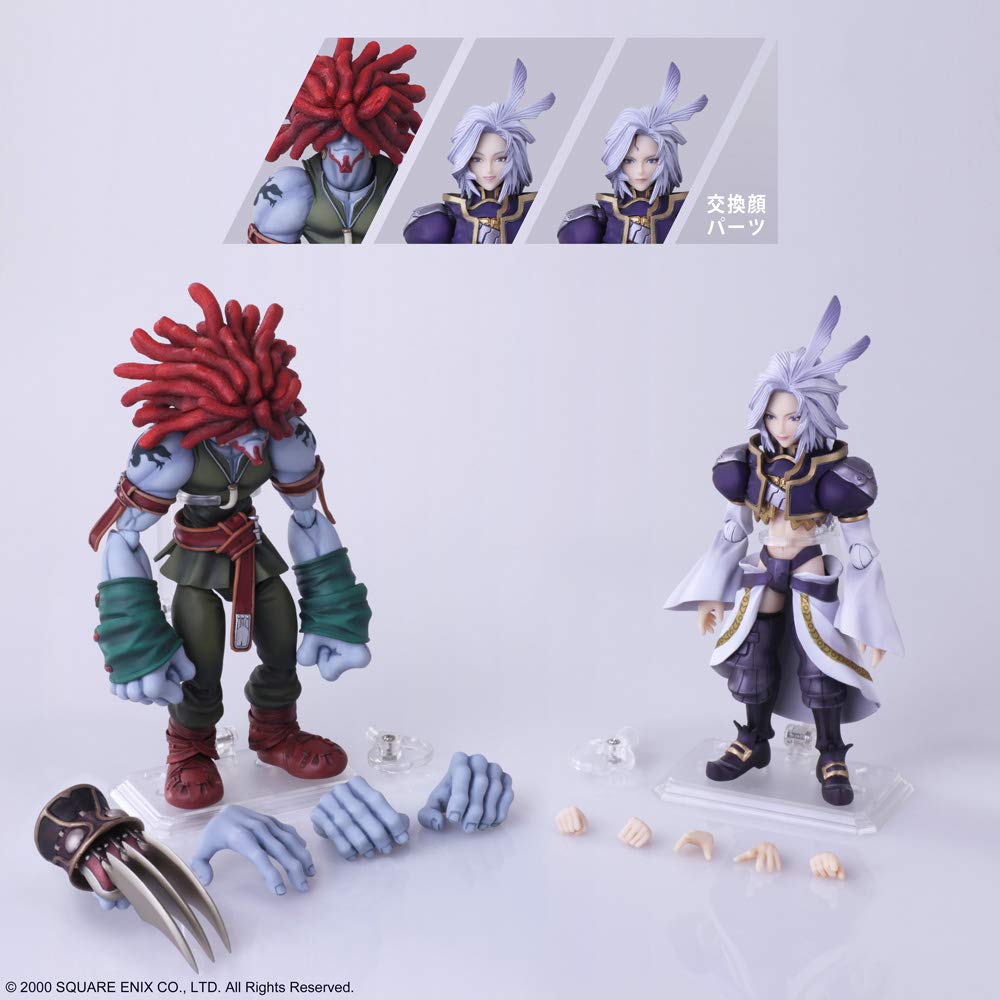 Final Fantasy IX Bring Arts Kuja Salamander PVC Painted Movable Figure &