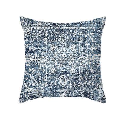 Housse de coussin décorative bohème rétro en velours pour la décoration intérieure