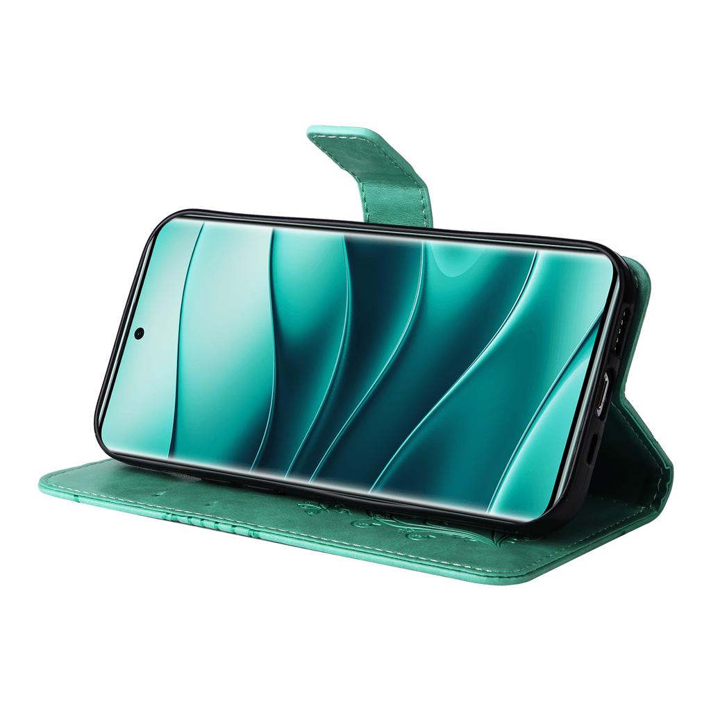 For Xiaomi Redmi Note 14 Pro+ 5G/Note 14 Pro 5G/Poco X7 5G Wallet Case Floral Butterfly Imprinted Leather Phone Cover Stand