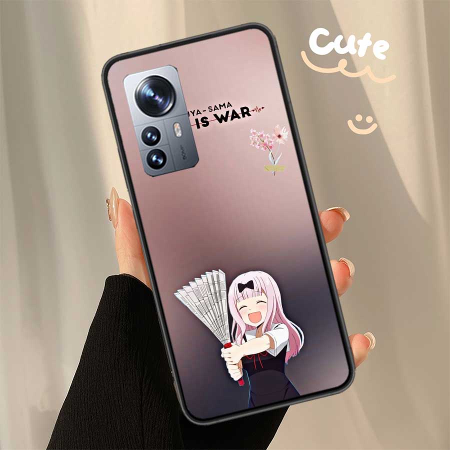 Kaguya sama Love is War Fujiwara Funda Phone Case For Xiaomi Poco X6 X5 X4 X3 GT NFC M4 M5 Pro 5G M3 Mi Note 10 Lite F5 F4 F3 F2