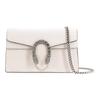 Dionysus Diamantová Tygr Hlava Spona Řetěz Taška přes rameno Kožená Klopová Taška Mini Crossbody Taška Dámská Taška přes rameno Bílá 476432-CAOGM-9174