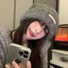 Ear Protection Wool Hat Solid Color Outdoor Hats New Knitted Cap  Winter