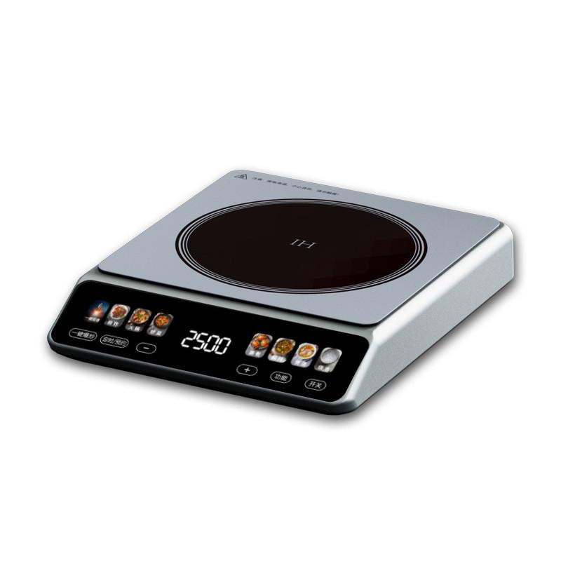 2500W Intelligent Color Screen Touch Stir Fry Stove Kitchen Heating Appliance Household High Power Induction Cooker