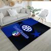 Inter Milan Personalized Name Carpet Design for Kitchen Playrooms Decorate room Dormitory Anti-slip Rug Anime Office Decor Best for Christmas