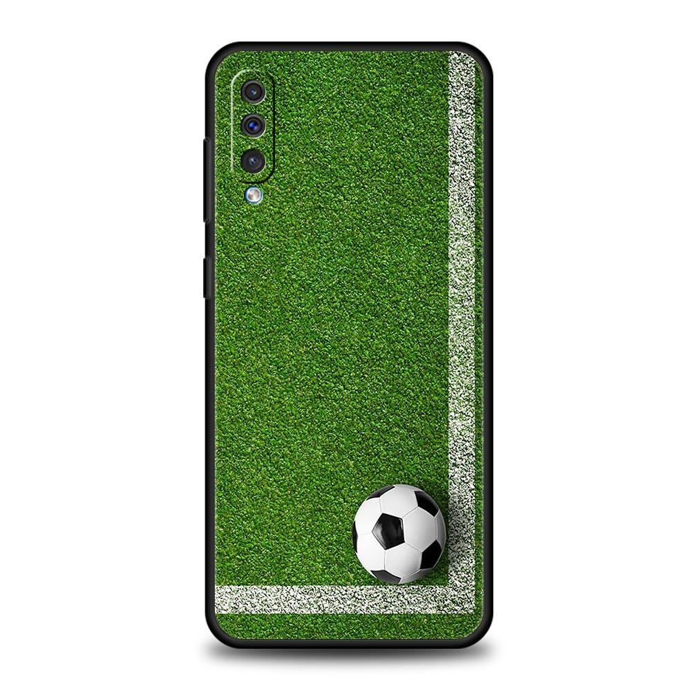 Football Passion Soccer Ball Phone Case For Samsung A54 A52 A24 A14 A50 A70 A40 A20S A20E A02S A12 A22 A34 A42 A32 5G A04s Cover