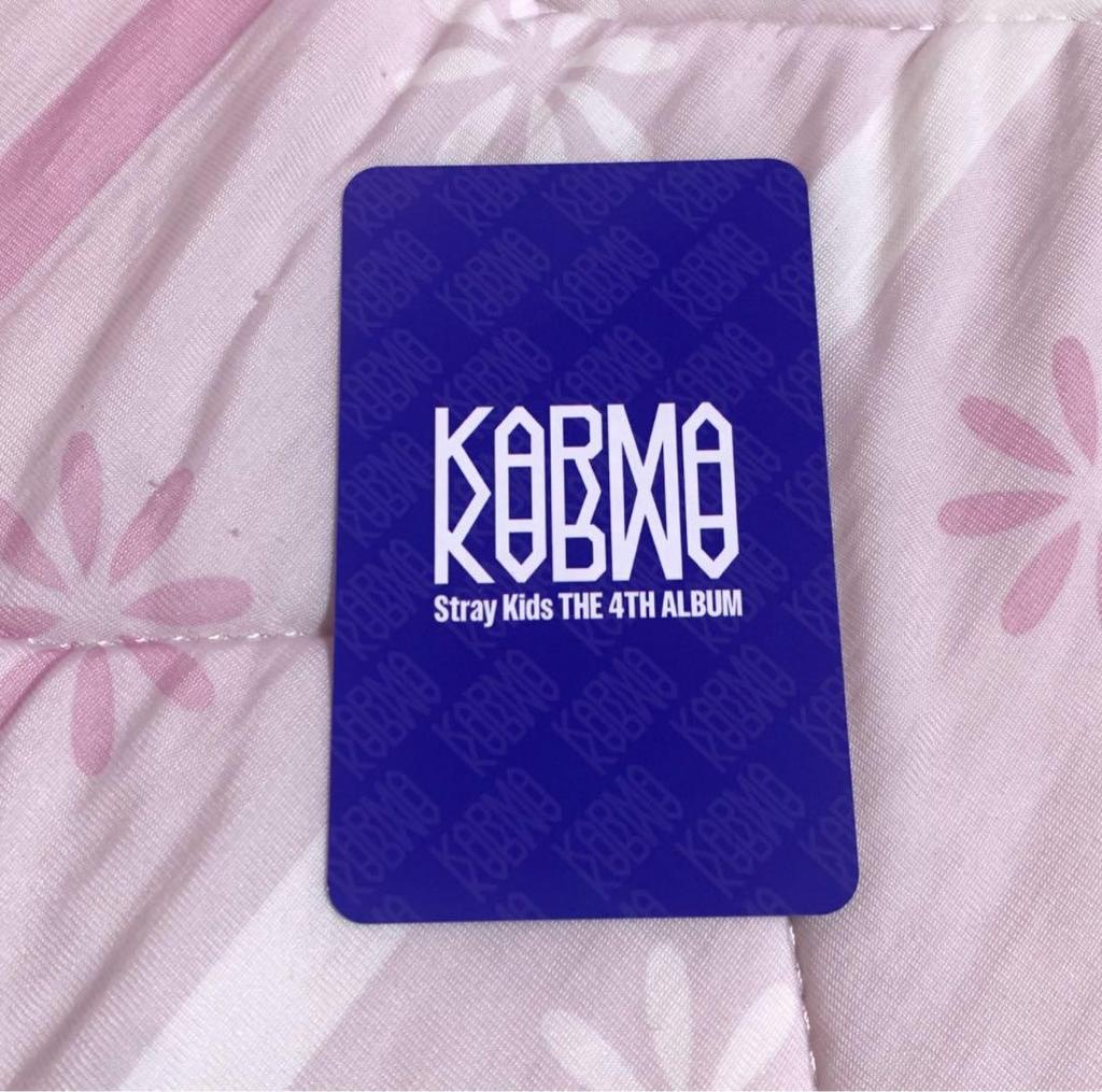 [USED] Stray Kids Karma Fans Resurrection Trading Card