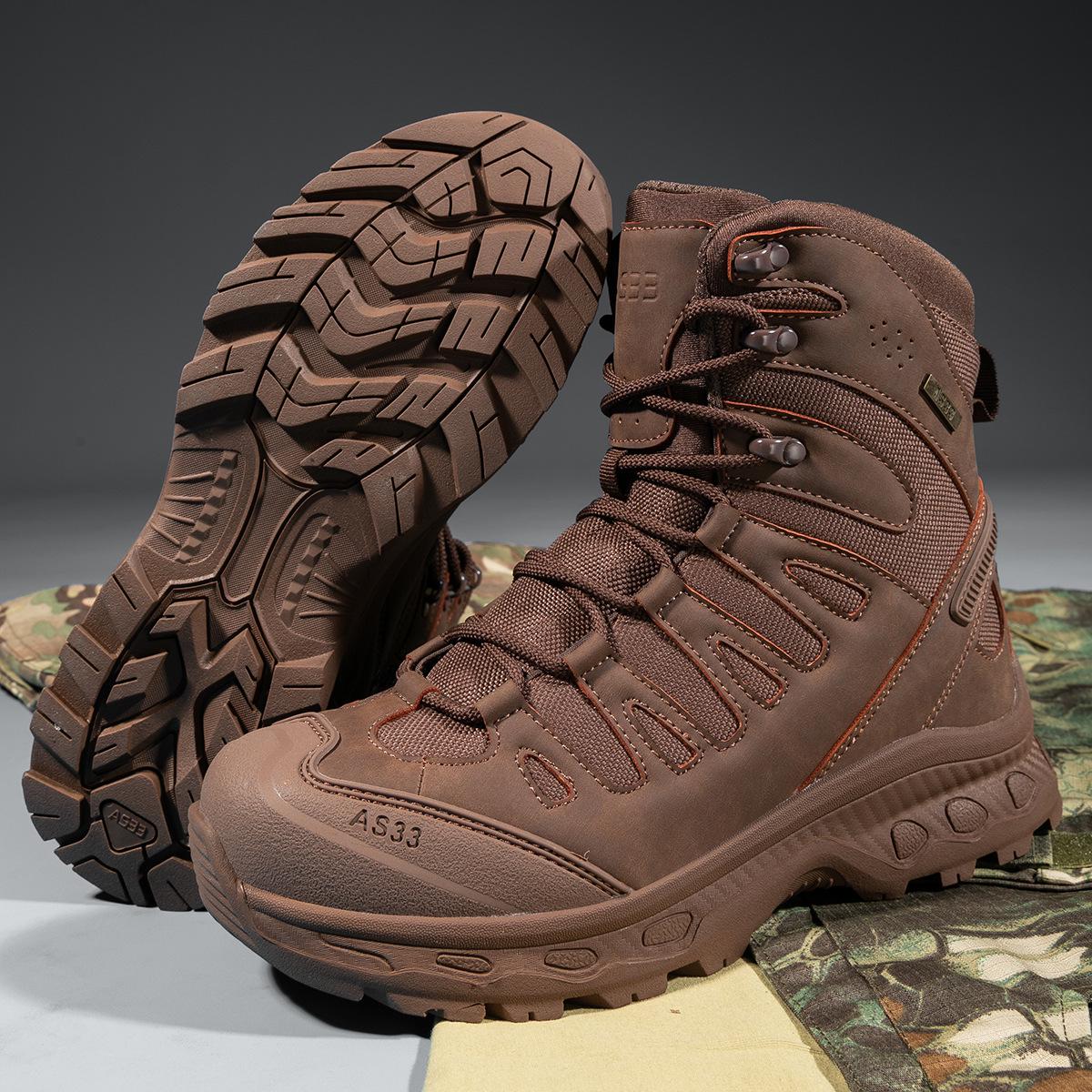 Men s Tactical Hiking Boots - Military, Trendy, Large Size, High-Top Martin Boots for Outdoor Adventures 46