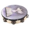 8/10 Inch Optional Size Tambourine Orff Instrument  Early Childhood Music Training