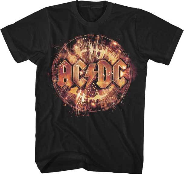 

AC-DC - Broze Circle Logo - T Shirt S,M,L,XL,2XL Brand New Official Merchandise 2XL