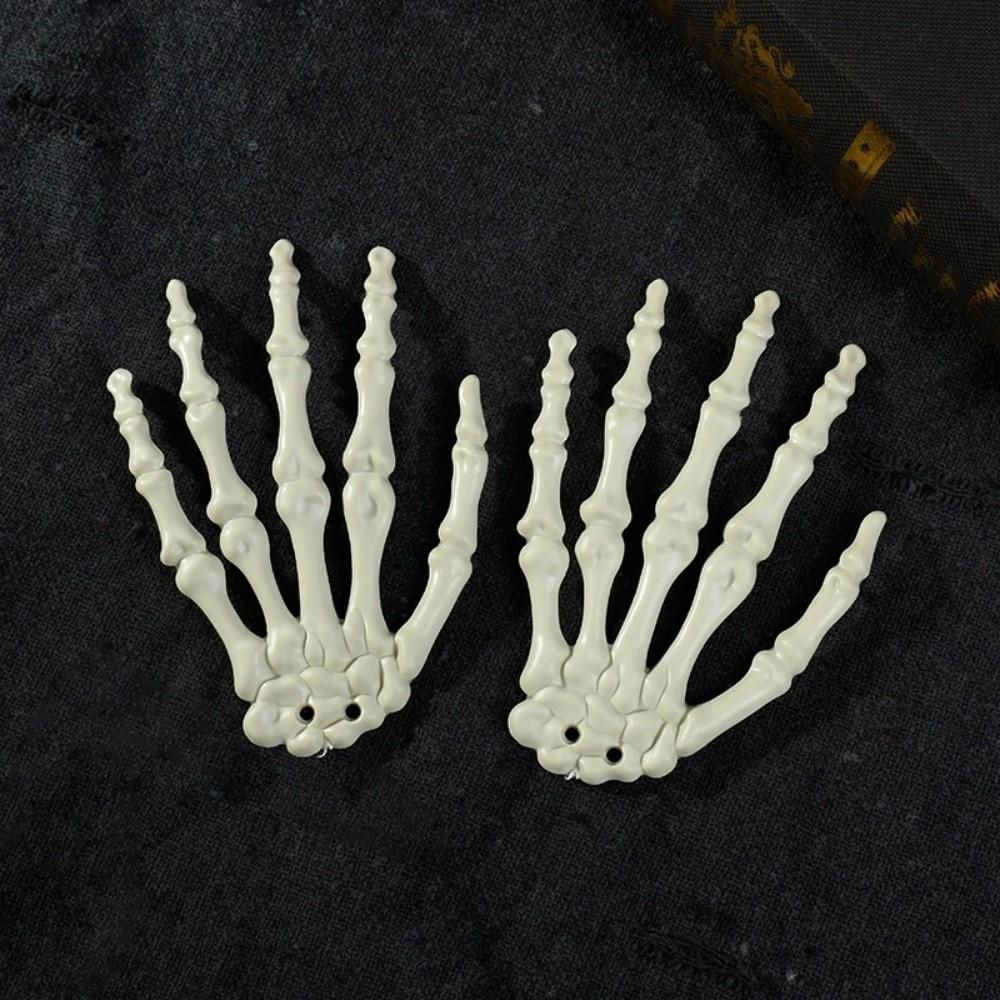 Scary Fake Skeleton Hands Realistic Spirit Claw Halloween Skeleton Hands  Halloween Themed Party