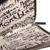 Montblanc Artisan Series Calligraphy Logo Print Leather Clutch Men clutch Black 124136