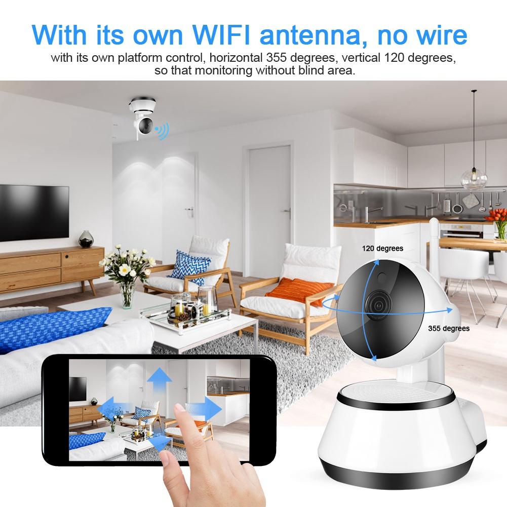 720P WiFi Smart IP Surveillance Camera Wireless IR Night Vision Security Camera