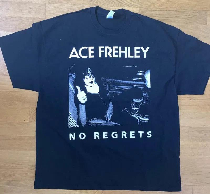 Винтажная футболка Ace Frehley No Regrets с коротким рукавом BL506 Унисекс XL