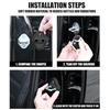 Car Sticker Tesla 2/4pcs Car Door Lock Buckle Protection Cover Auto Accessories For Tesla Model 3 Y S X 2021 Roadster Cybertruck