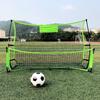 Portable Football Rebound Net with Adjustable High-Low Return for Shooting and Passing Practice