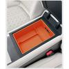 For ZEEKR 7X 2026 Car Armrest Compartment Storage Box Silicone Car Central Control Storage Box Auto Interior Accessories