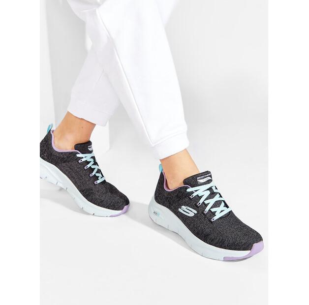 Skechers Skechers Arch Fit Comfy Wave Sneakers Grey