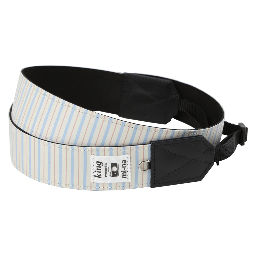 

KING Camera Border Made in Stylish [KING] [mi-na Collaboration] Strap, 3.5cm Wide, Pattern, Japan,