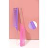 3Pcs Slick Back Hair Brush Set with 1 Pcs Bristle Hair Brush 1 Pcs Edge Brush