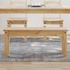 Panama Dining Bench 105x30x45 Cm Solid Pine Wood