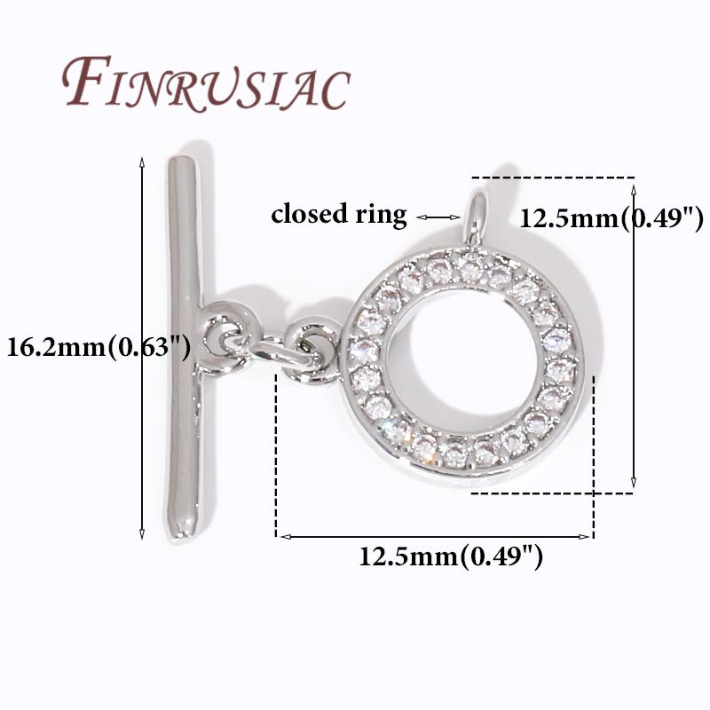 

18K Gold Plated OT Clasps Bracelet Toggle Clasp Connectors For DIY Bracelet Necklace Jewelry Making Supplies Findings Wholesale 2 Piece