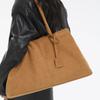 Vintage Suede Underarm Bag Women's Autumn New Fashion One-shoulder Large-capacity Commuter Tote Bag