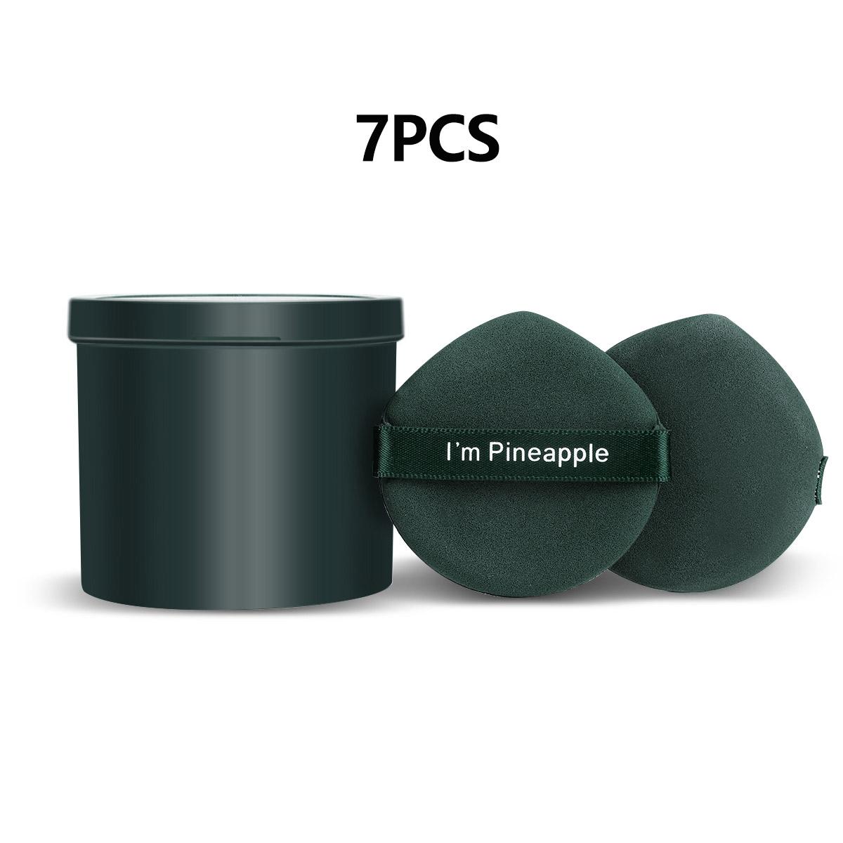 

Одинарный пуф для пудры с баночкой, набор из 7 упаковок, не есть пудру, удобное хранение, инструменты для красоты