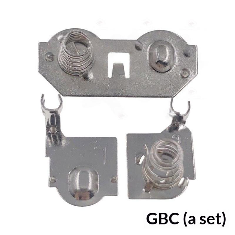 

1/5 Sets For Gb Gba Gbc Gbp Gameboy Remote Console Housing & Mainboard Advance Color Battery Terminals Spring Contacts A2 1set