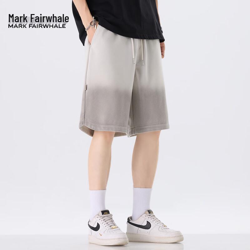 Mark Fairwhale Men's Gradient Loose Summer Shorts