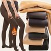 Calze collant termiche spesse da donna, calde, invernali, sexy, traslucide, collant, leggings, elastici, sottili, a vita alta