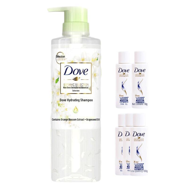 Dove Botanical Hydrating Shampoo & Serum Set