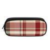 Leather Style Compact Pencil Case with Internal Divider Pocket for Everyday Writing Accessories