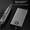 Mini Power Carving Tool Electric Grinder Polisher Cordless Engraver Rechargeable Cordless Rotary Tool 6 Speeds 18000 RPM