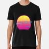 Fm84 Running In The Night T-Shirt Tee Top Unisex Made In the USA 100% Cotton T-shirt Mens Tees Top