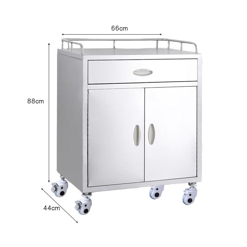 304 Stainless Steel Anesthesia & Emergency Cart