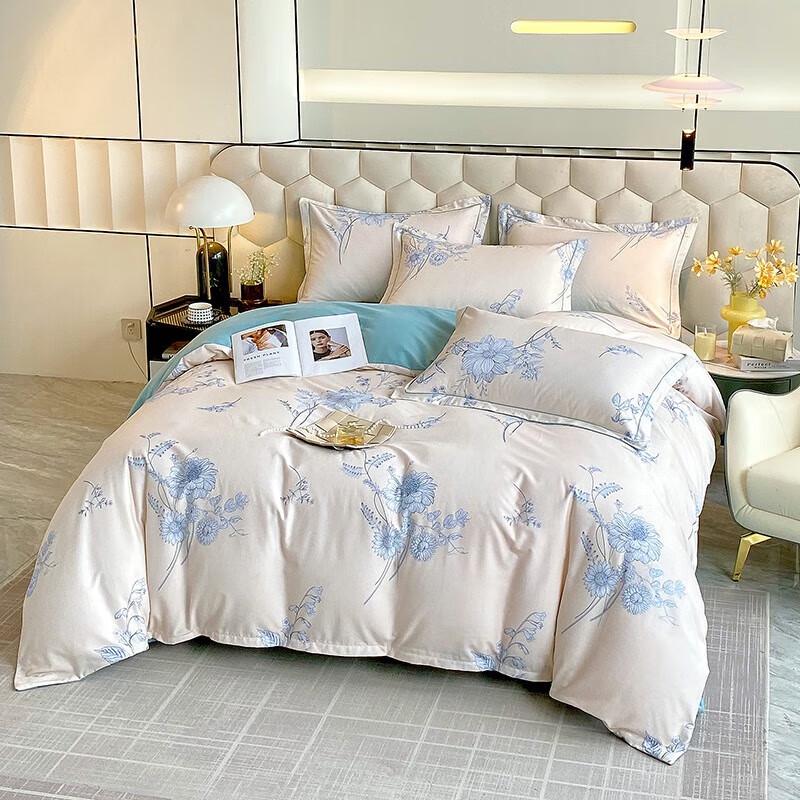 Plover Gebürstete Baumwolle 4-teiliges Bettwäscheset